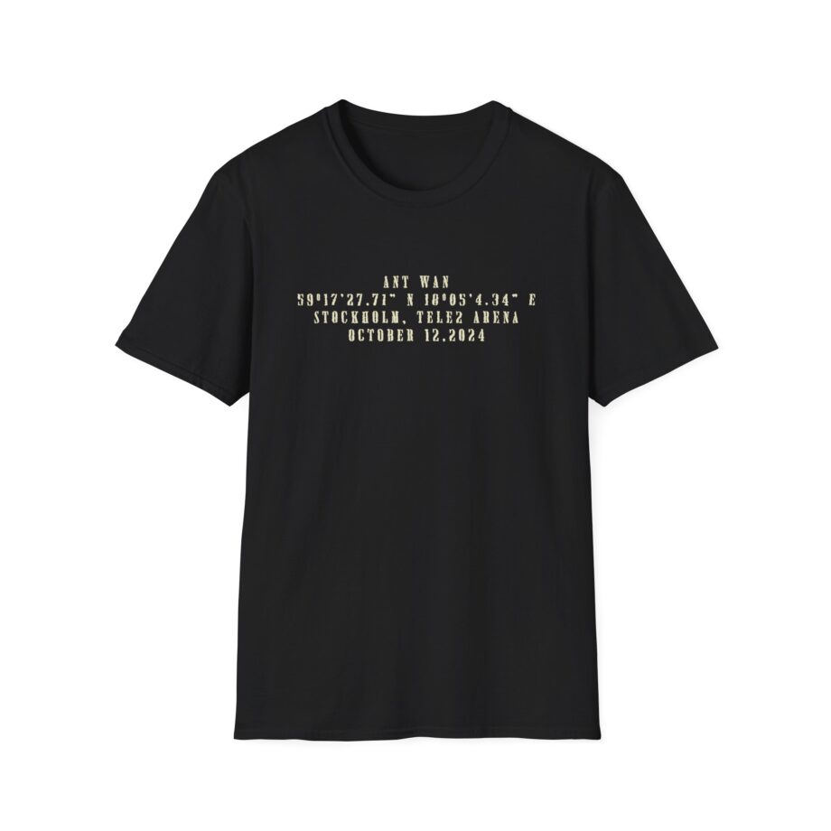 Antwan Tele2 Arena Unisex Softstyle T-Shirt