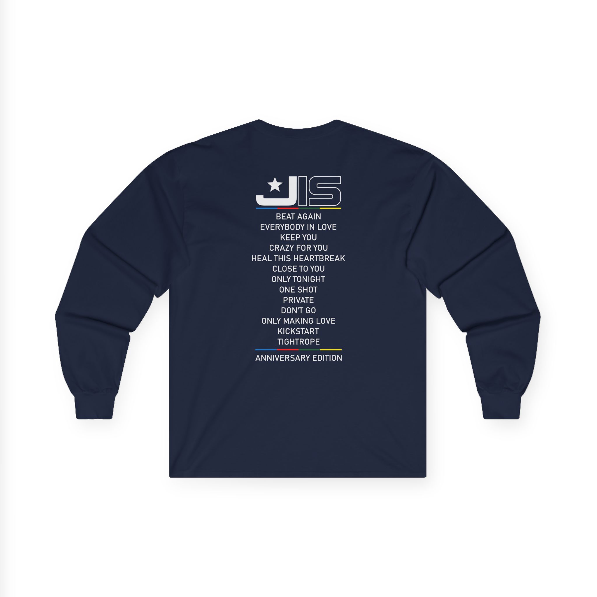 JLS J15 Anniversary Unisex Ultra Cotton Long Sleeve Tee