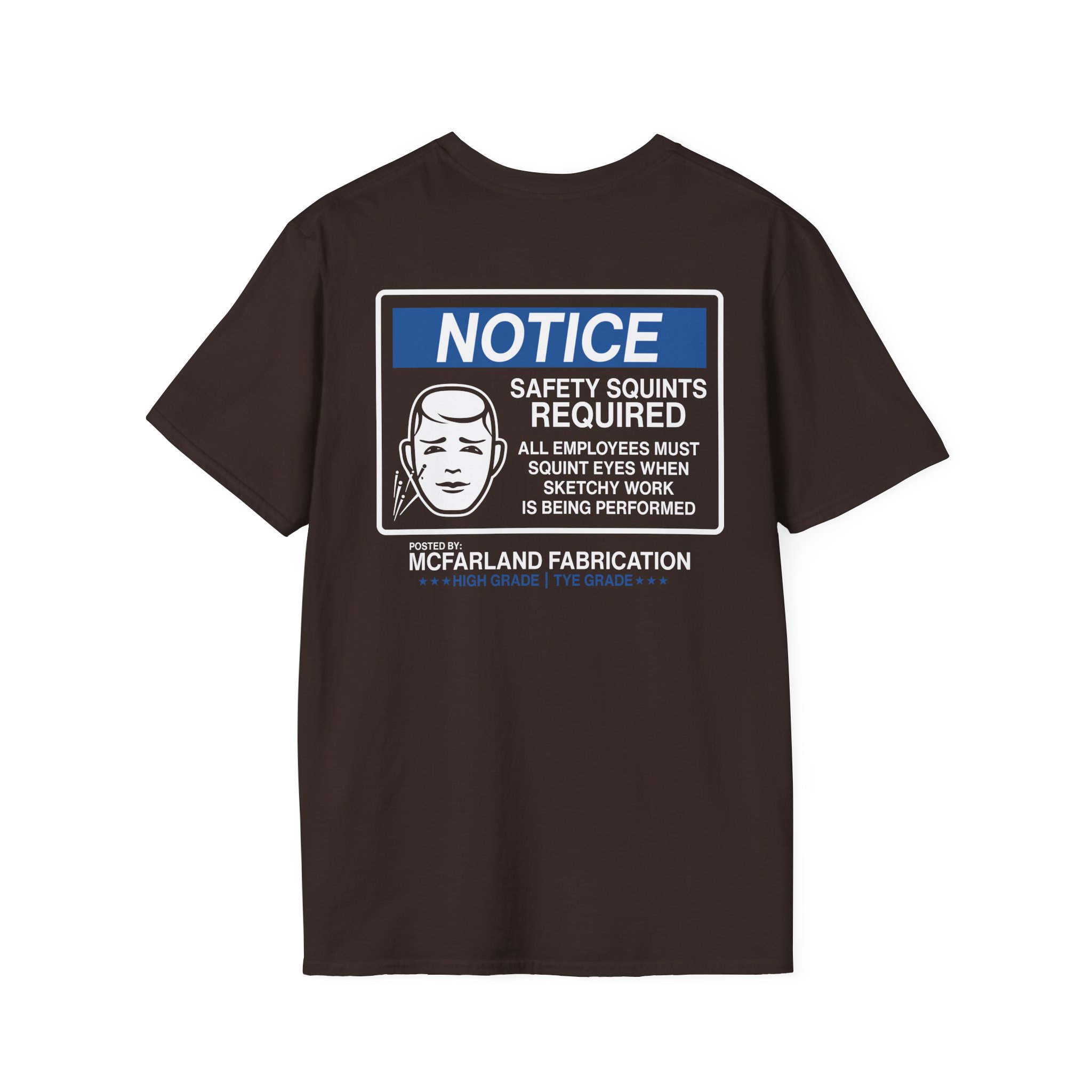 Cleetus Mcfarland Tye's Fabrication Squints Unisex Softstyle T-Shirt