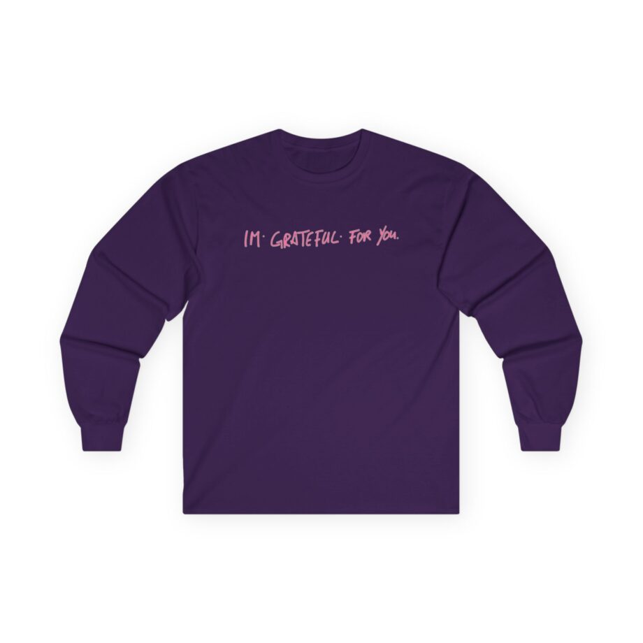Zayn Malik I'm Grateful for You Unisex Ultra Cotton Long Sleeve Tee
