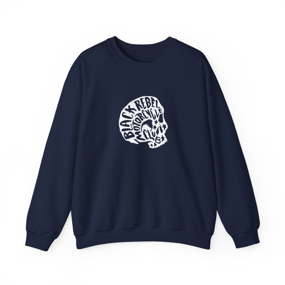 B.R.M.C. SKULL SCRIPT Unisex Heavy Blend™ Crewneck Sweatshirt