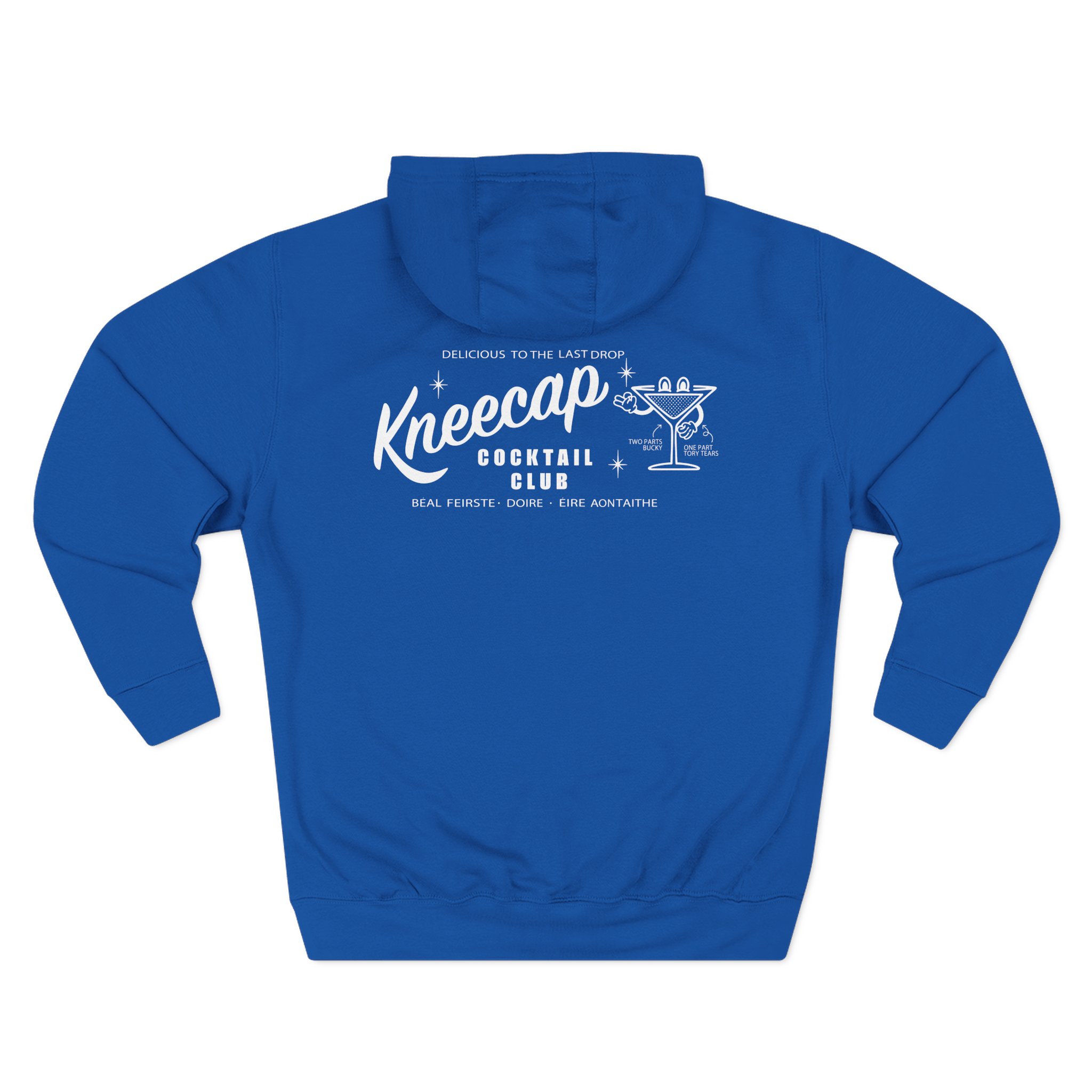 Kneecap Cocktail Three-Panel Fleece Hoodie