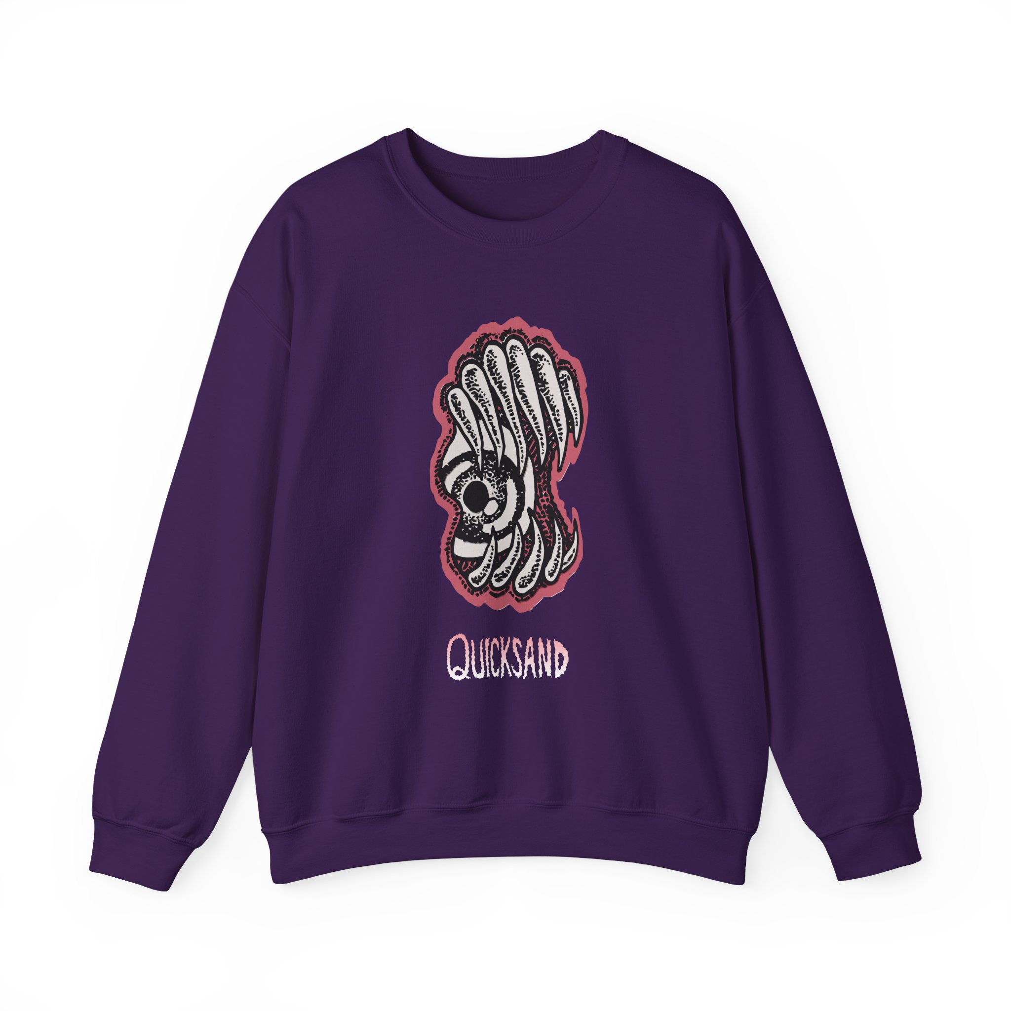 Quicksand Teeth Monster Unisex Heavy Blendâ„¢ Crewneck Sweatshirt