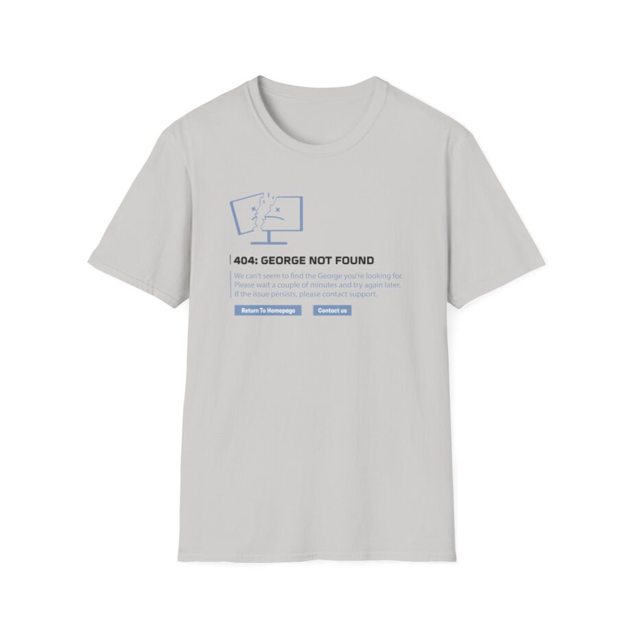 Georgenotfound 404 Unisex Softstyle T-Shirt
