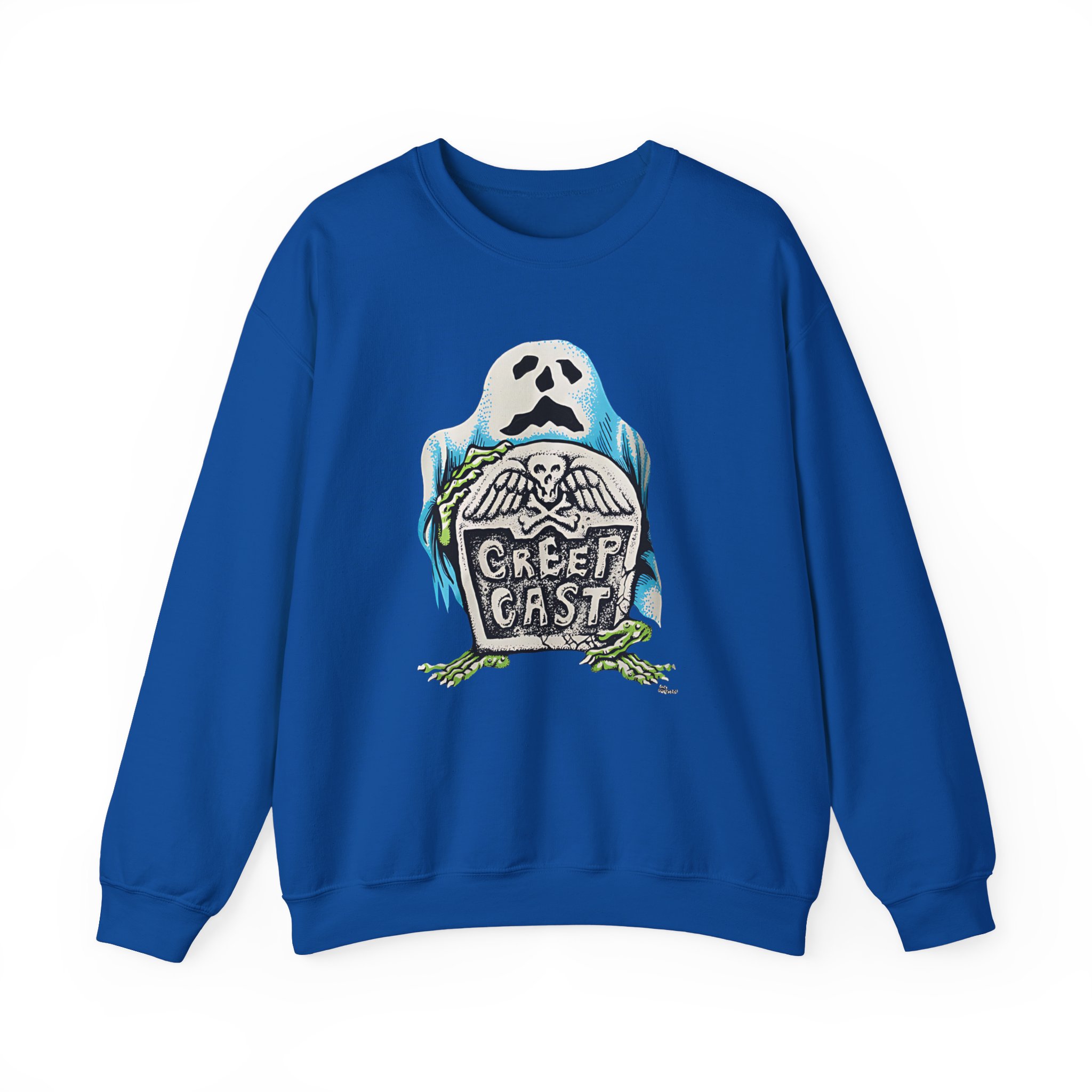 Creepcast Tombstone Unisex Heavy Blendâ„¢ Crewneck Sweatshirt