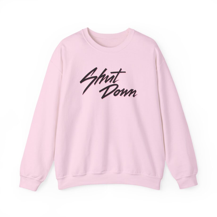 B Shut Down Unisex Heavy Blend™ Crewneck Sweatshirt