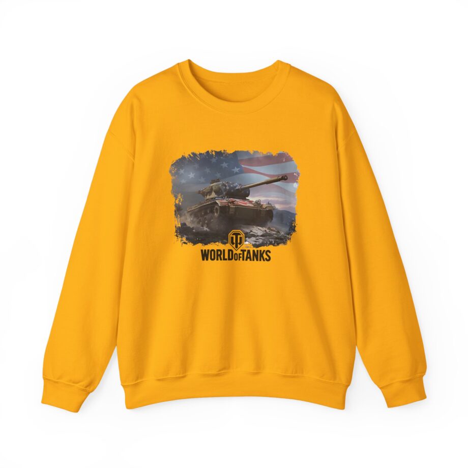 World of Tank Wot July 4th T78 Unisex Heavy Blend™ Crewneck Sweatshirt