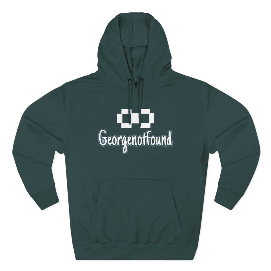 Georgenotfound Three-Panel Fleece Hoodie