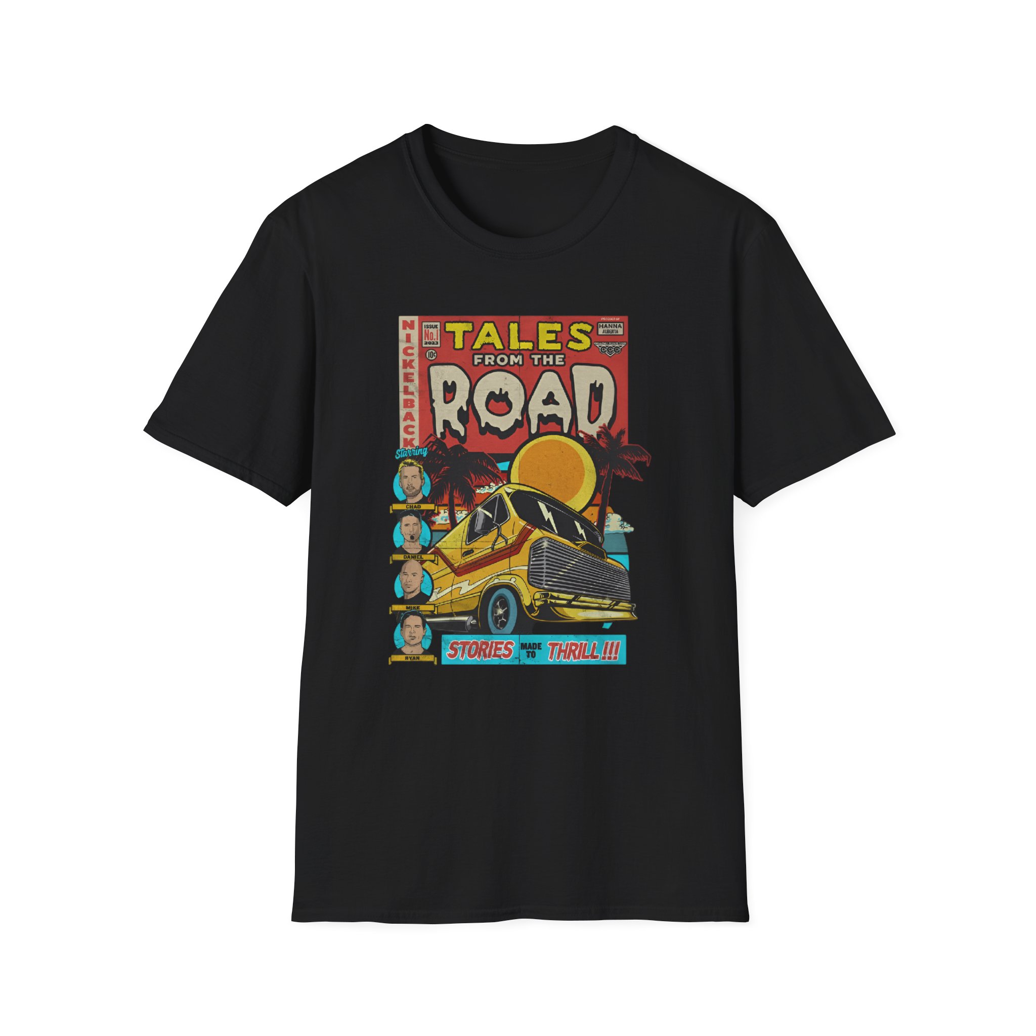 Nickelback Tales From the Road Unisex Softstyle T-Shirt