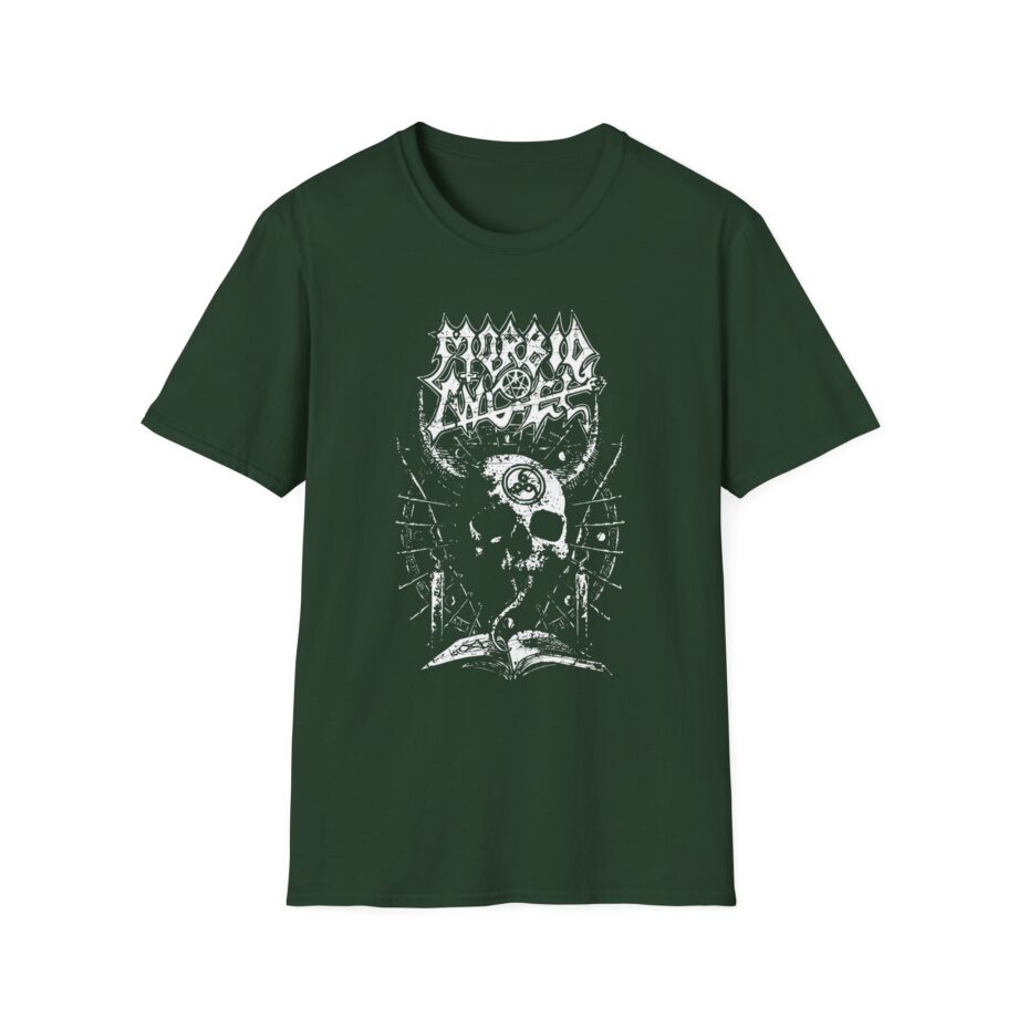 Morbid Angel Horned Skull Unisex Softstyle T-Shirt