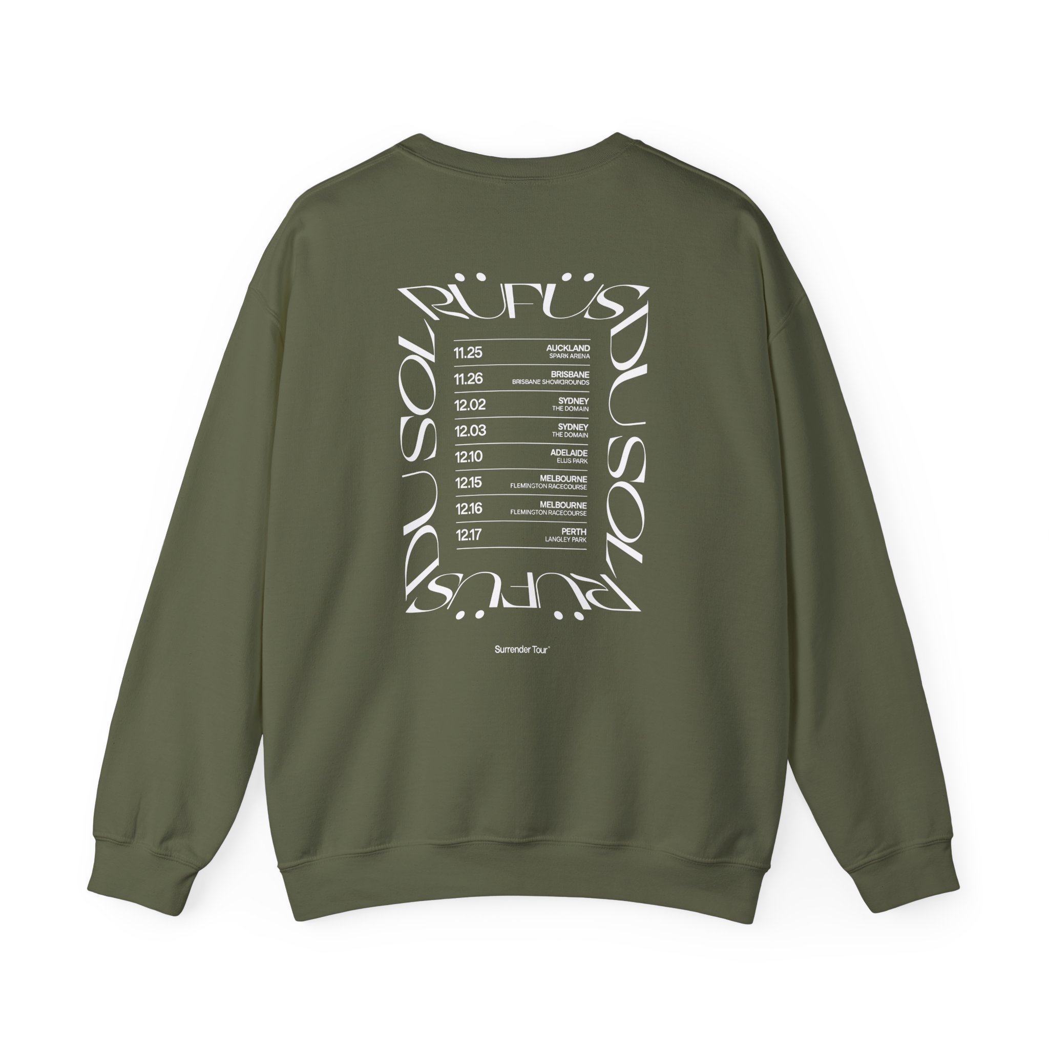 Rufus Du Sol Unisex Heavy Blendâ„¢ Crewneck Sweatshirt