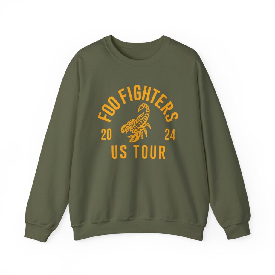 Foo Fighters 2024 Us Tour Unisex Heavy Blend™ Crewneck Sweatshirt