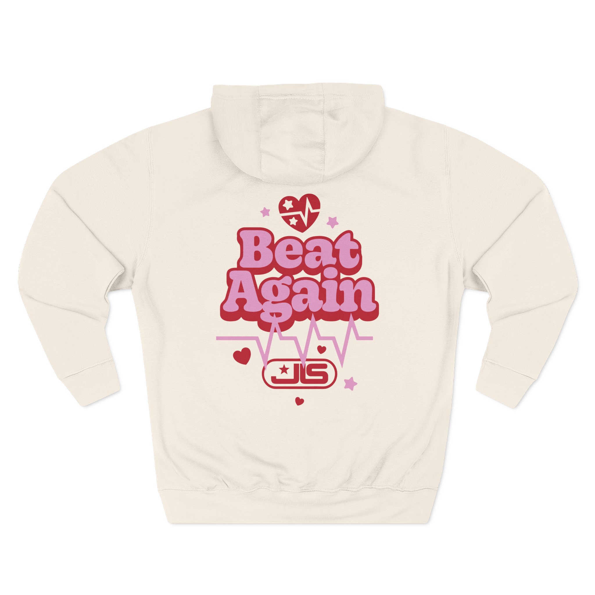 JLS Beat Again Three-Panel Fleece Hoodie
