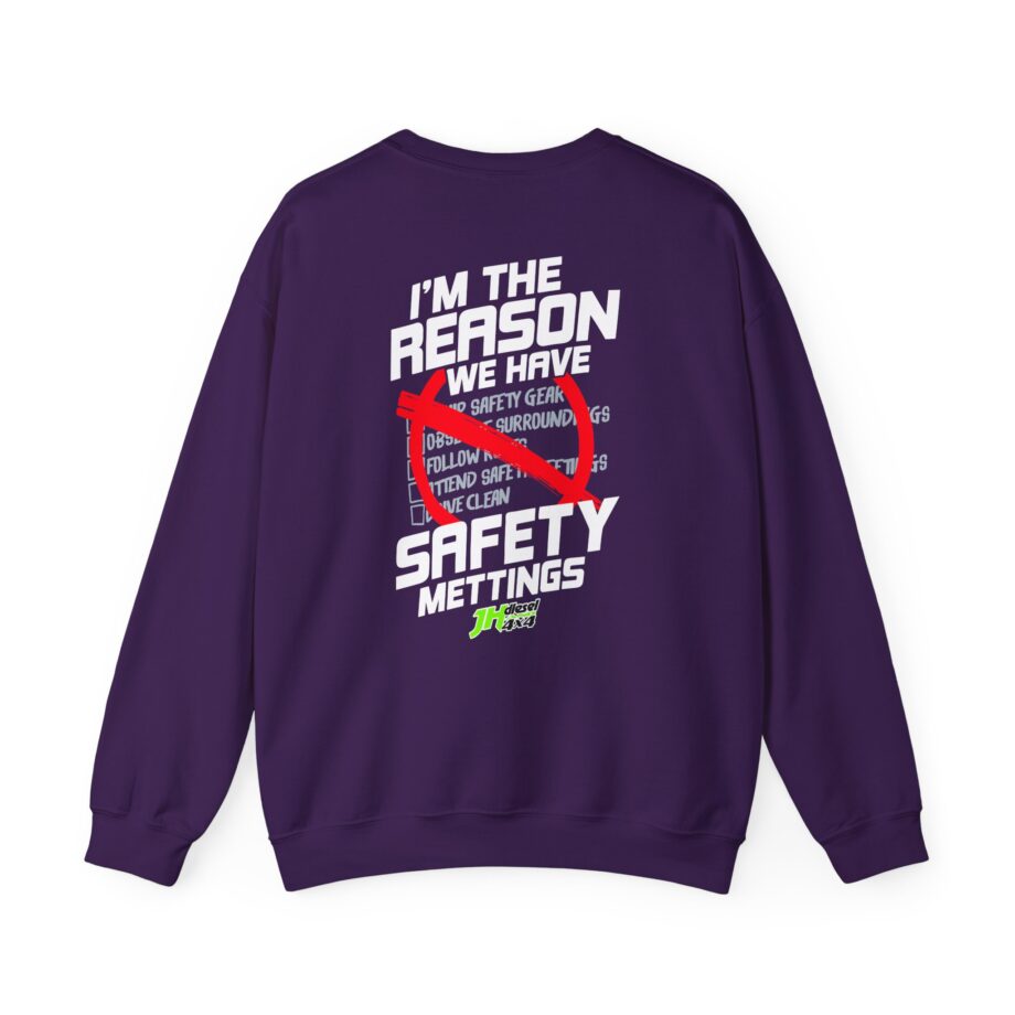 Cleetus Mcfarland Jh's Safety Meeting Unisex Heavy Blend™ Crewneck Sweatshirt