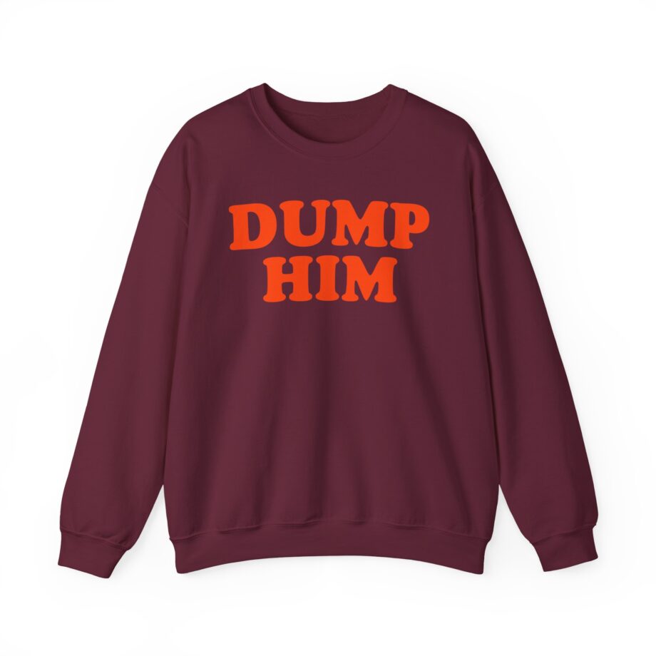 Trisha Paytas Dump Him Unisex Heavy Blend™ Crewneck Sweatshirt