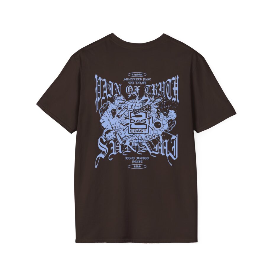 Pain of Truth Split Unisex Softstyle T-Shirt