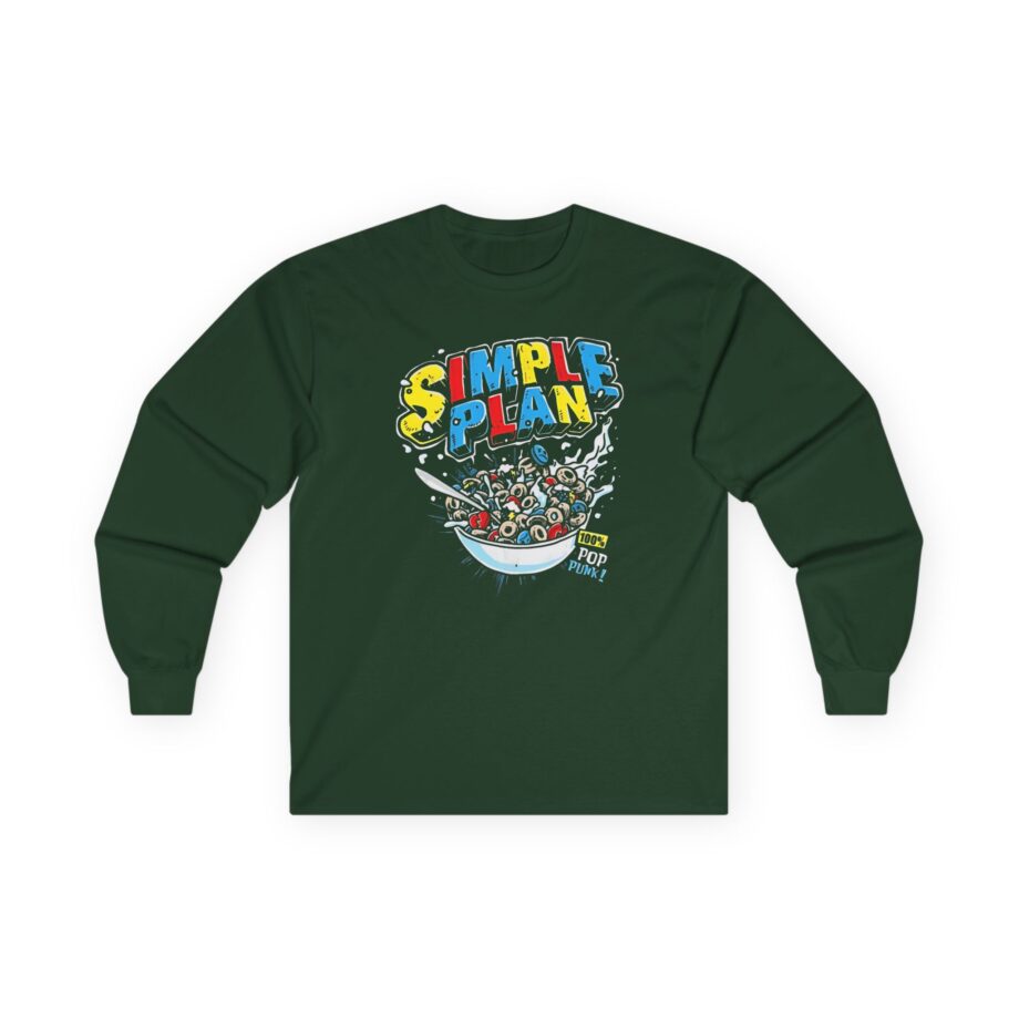 Simple Plan Cereal Unisex Ultra Cotton Long Sleeve Tee