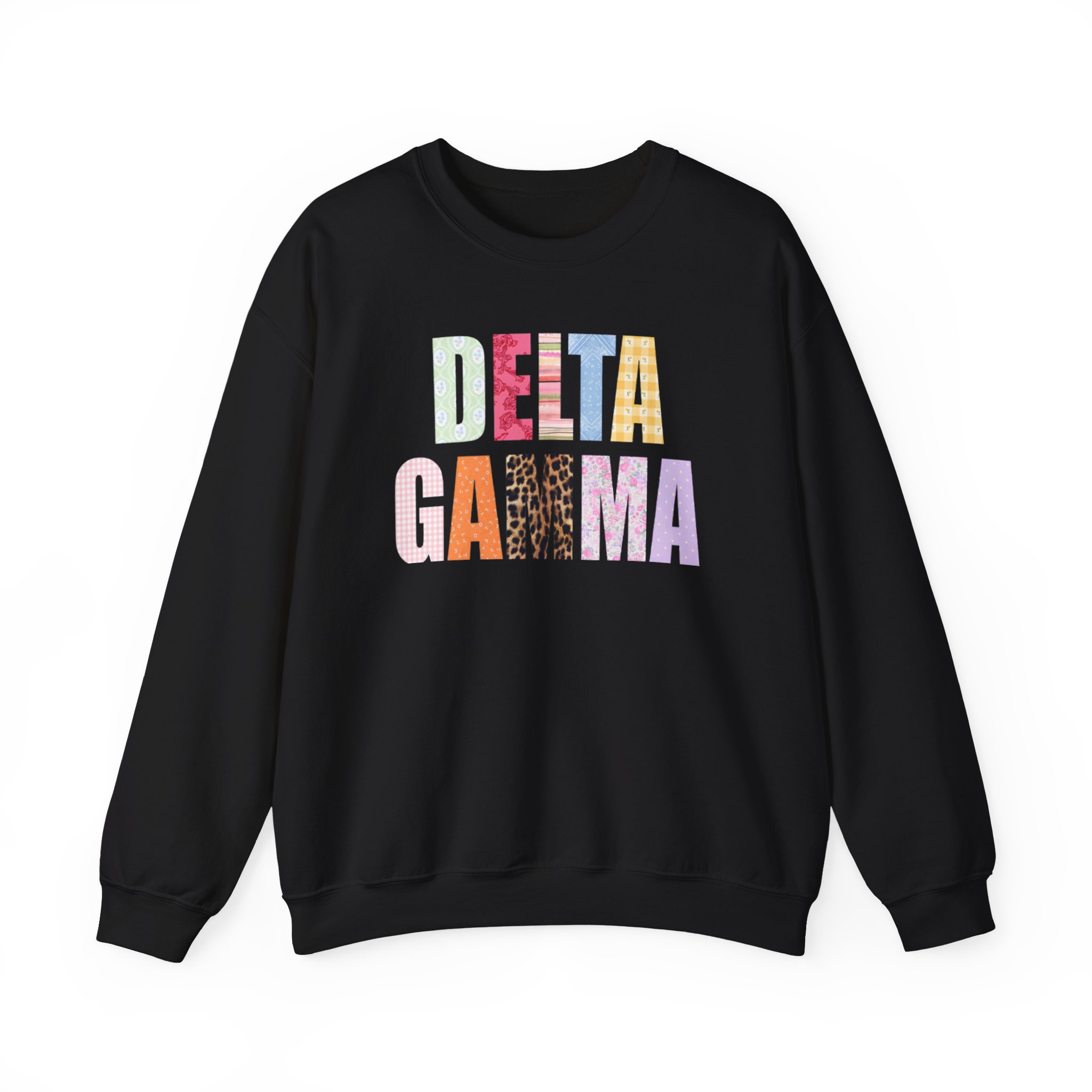 Delta Gamma Scrapbook Sorority Unisex Heavy Blendâ„¢ Crewneck Sweatshirt