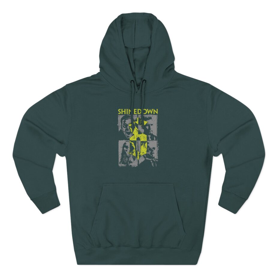 Shinedown Women's Photo Three-Panel Fleece Hoodie