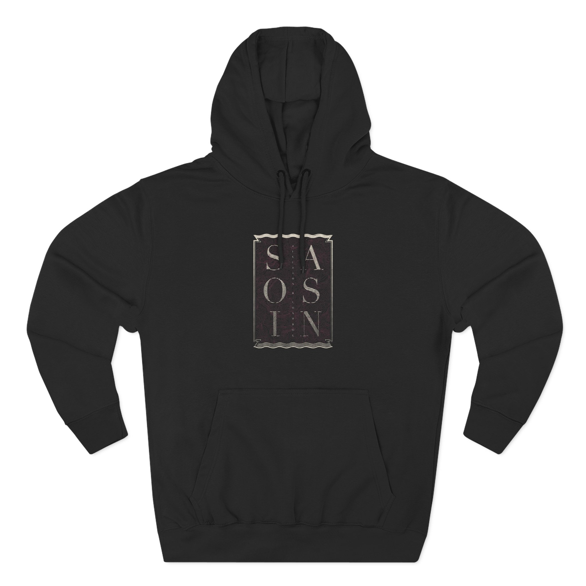 Saosin Three-Panel Fleece Hoodie