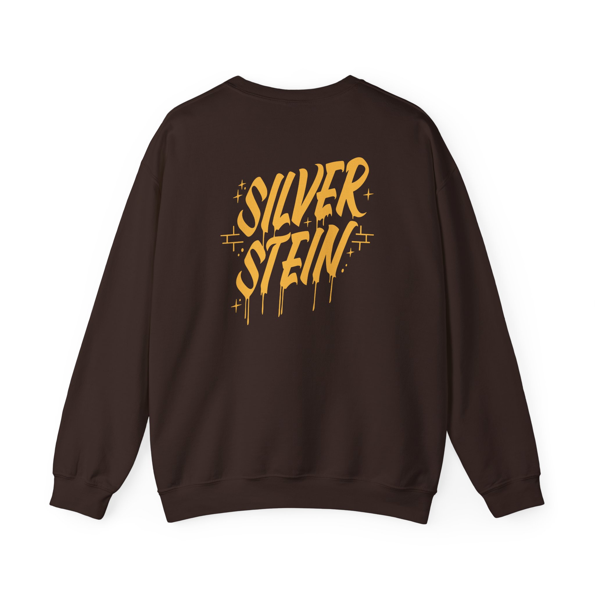 Silverstein Graffiti Skeleton Unisex Heavy Blendâ„¢ Crewneck Sweatshirt