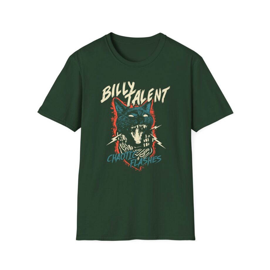 Billy Talent ﻿Chaotic Flashes Unisex Softstyle T-Shirt