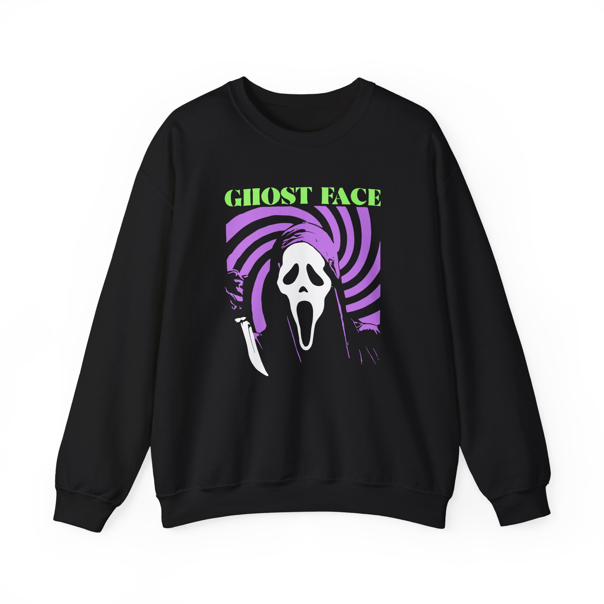 Ghostface Unisex Heavy Blendâ„¢ Crewneck Sweatshirt