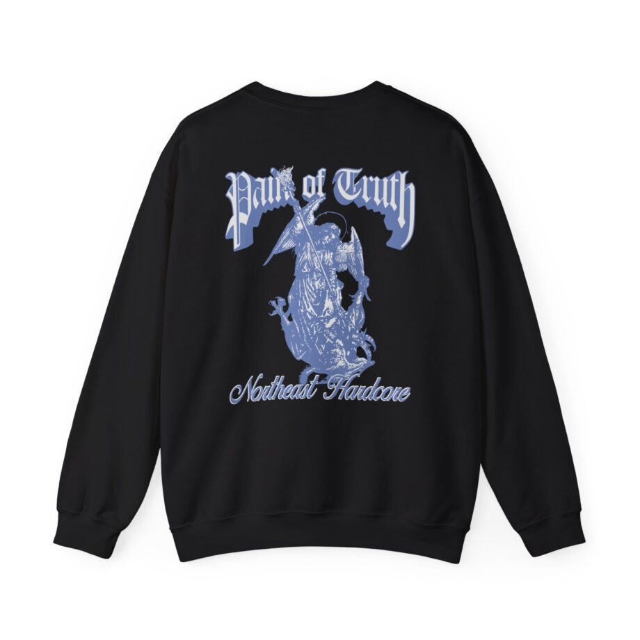 Pain of Truth Not Through Blood Unisex Heavy Blend™ Crewneck Sweatshirt