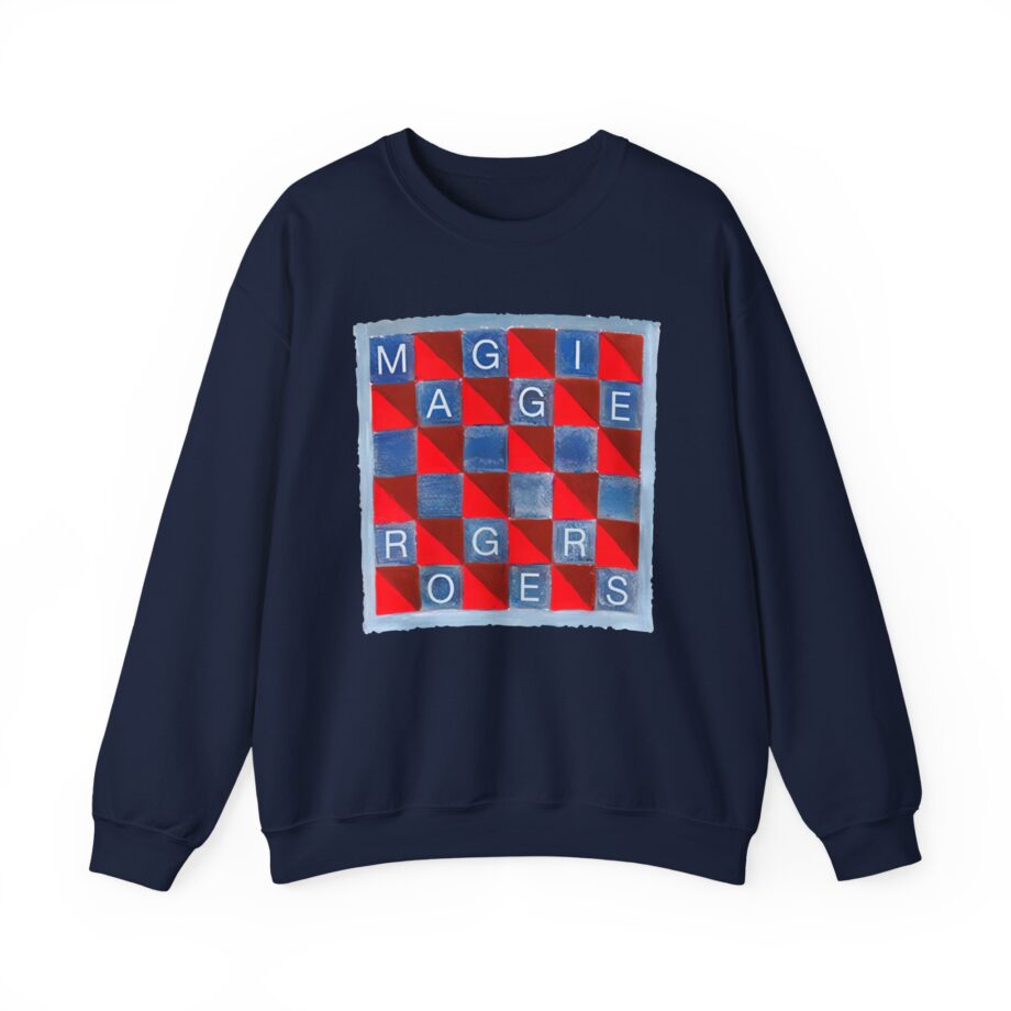Maggie Rogers Checkmate Unisex Heavy Blend™ Crewneck Sweatshirt