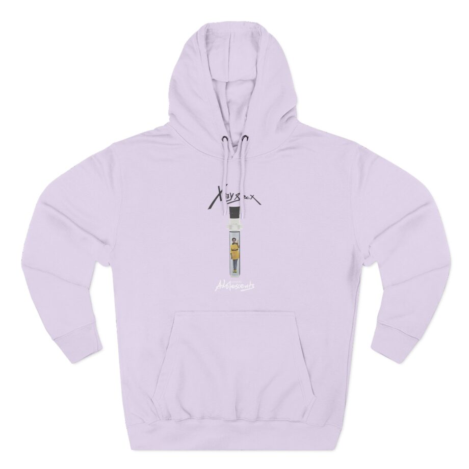X-ray Spex Germ Free Single Tube Three-Panel Fleece Hoodie
