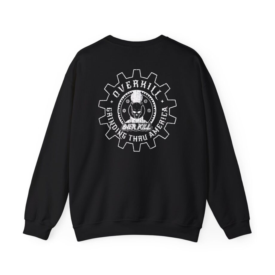 Overkill Embroidered Gear Logo Unisex Heavy Blend™ Crewneck Sweatshirt