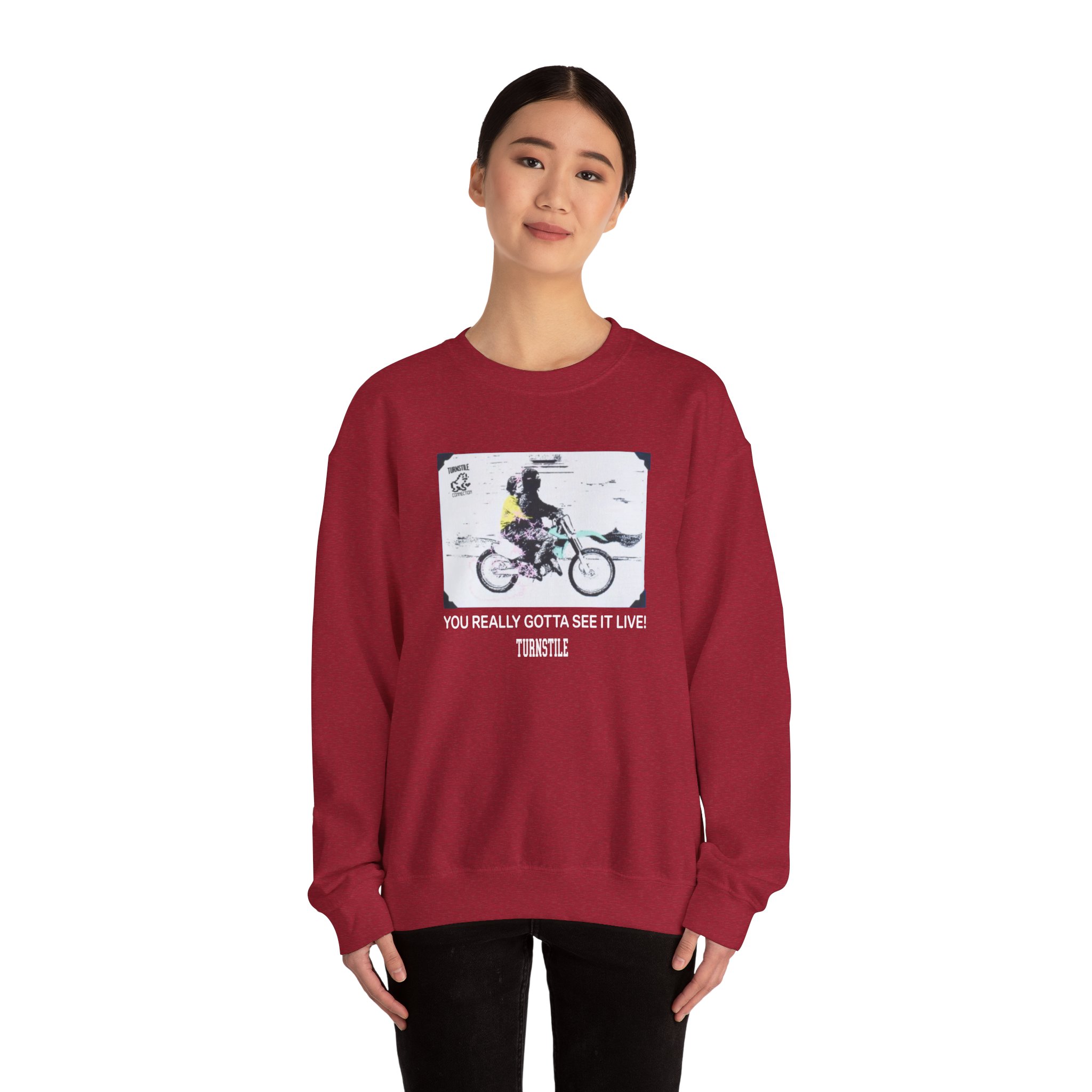 Turnstile Unisex Heavy Blendâ„¢ Crewneck Sweatshirt