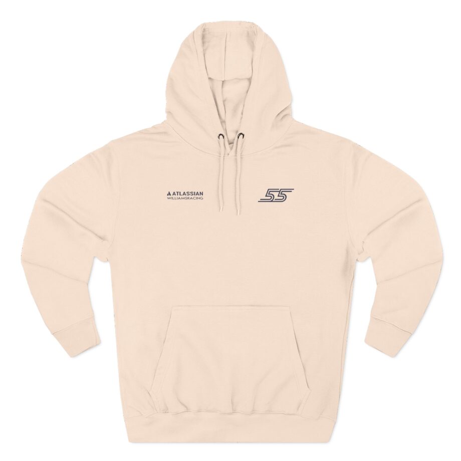 Carlos Sainz Atlassian Williams Racing Three-Panel Fleece Hoodie