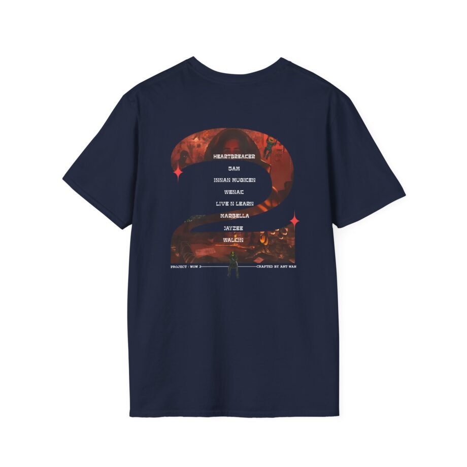 Antwan Släpper Wow 2 Unisex Softstyle T-Shirt