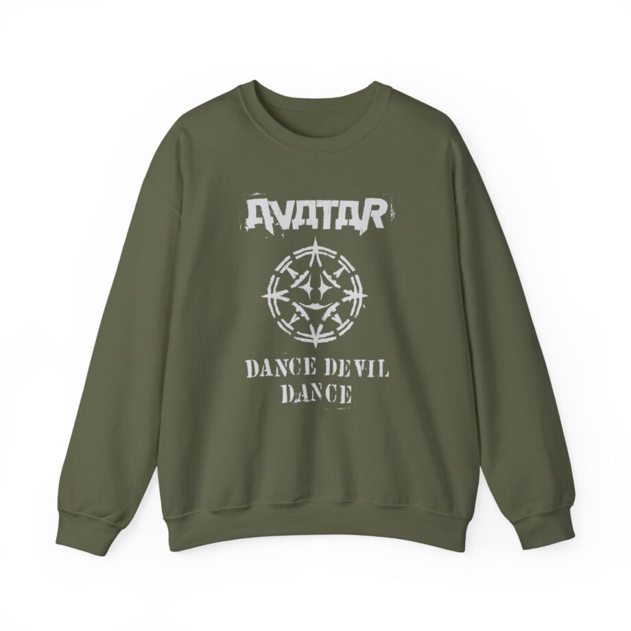 Avatar Band Stencil Tank Unisex Heavy Blend™ Crewneck Sweatshirt