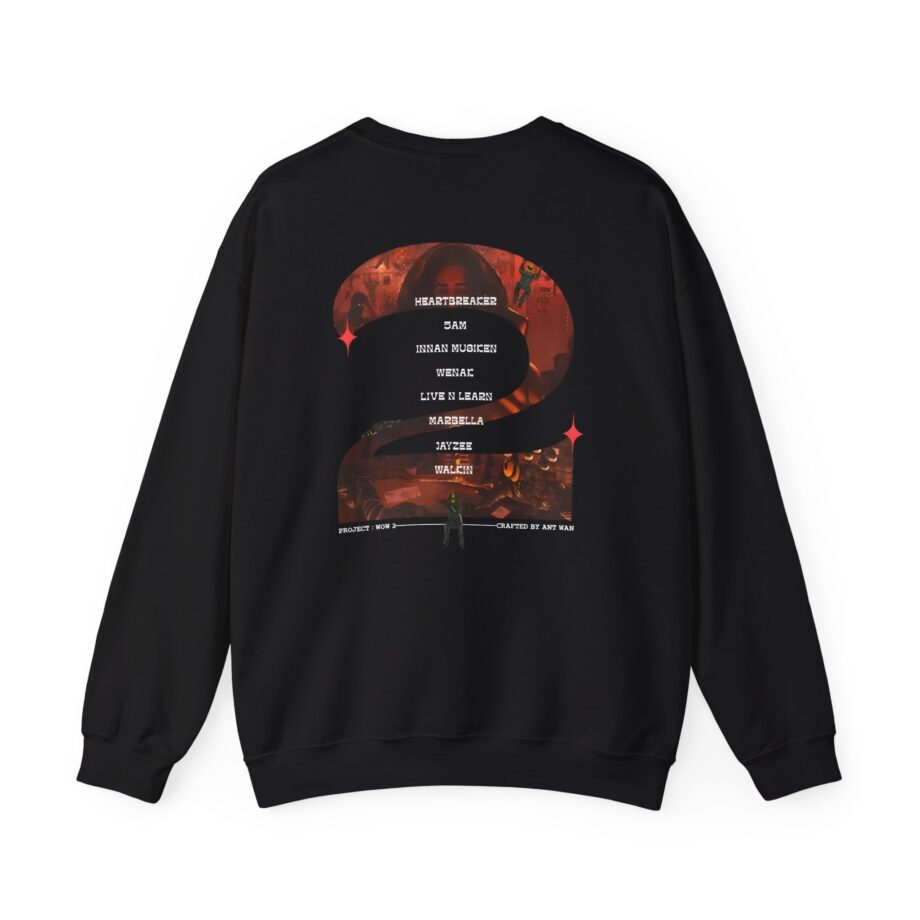 Antwan Släpper Wow 2 Unisex Heavy Blend™ Crewneck Sweatshirt