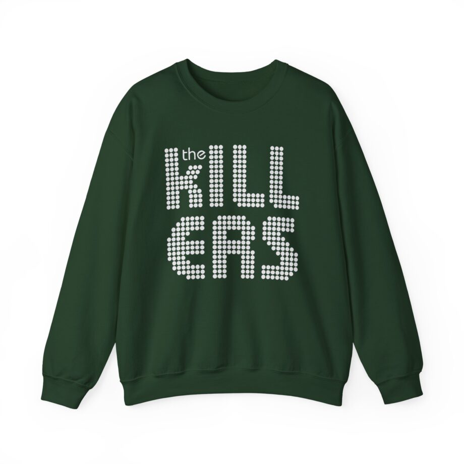 TK Distressed Stacked Logo Unisex Heavy Blend™ Crewneck Sweatshirt