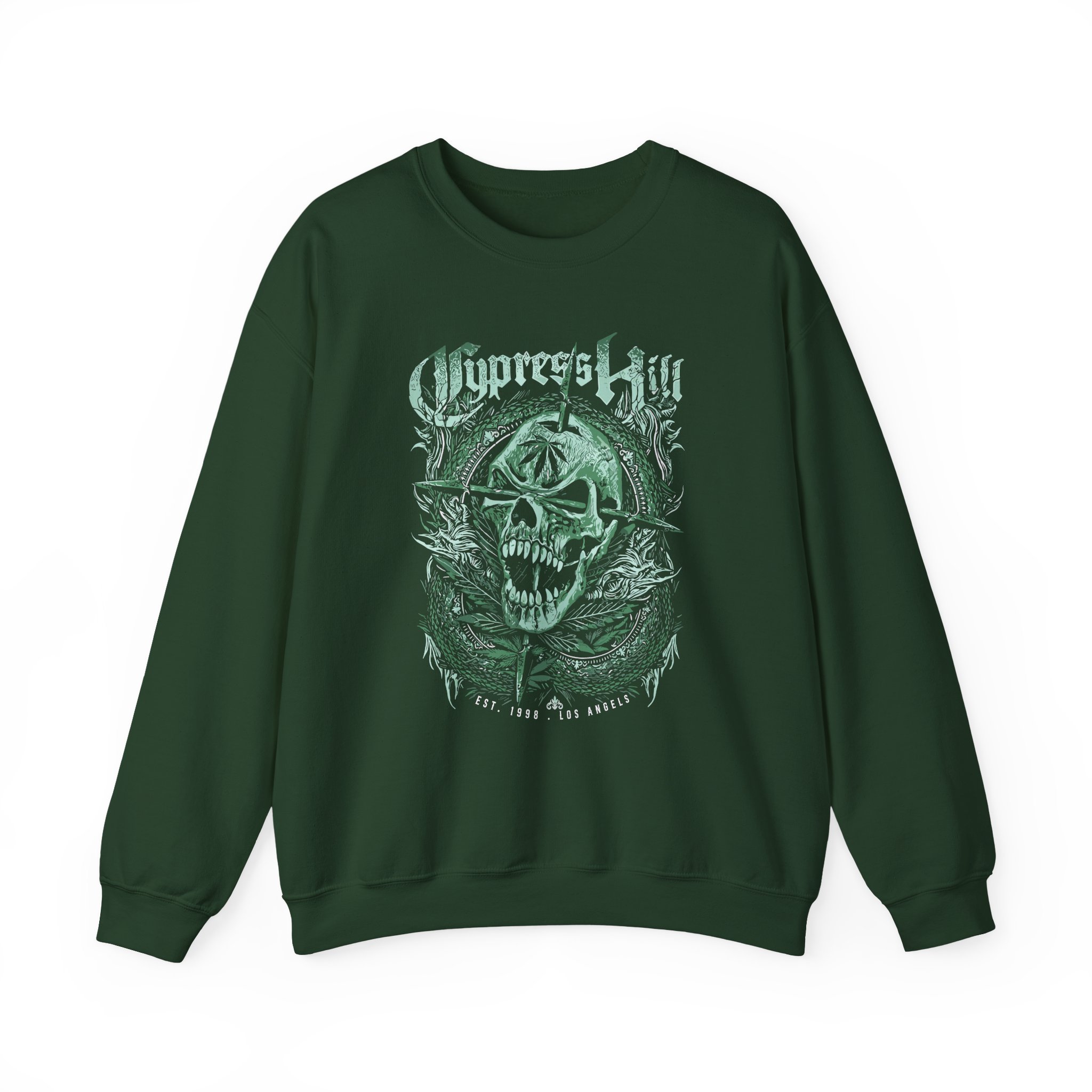 Cypress Hill EST 1988 Skull Unisex Heavy Blendâ„¢ Crewneck Sweatshirt