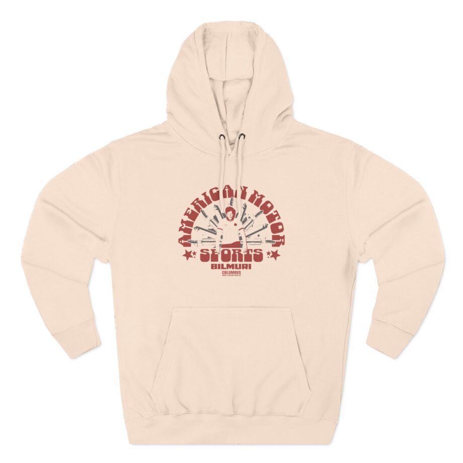 Bilmuri Muffler Three-Panel Fleece Hoodie