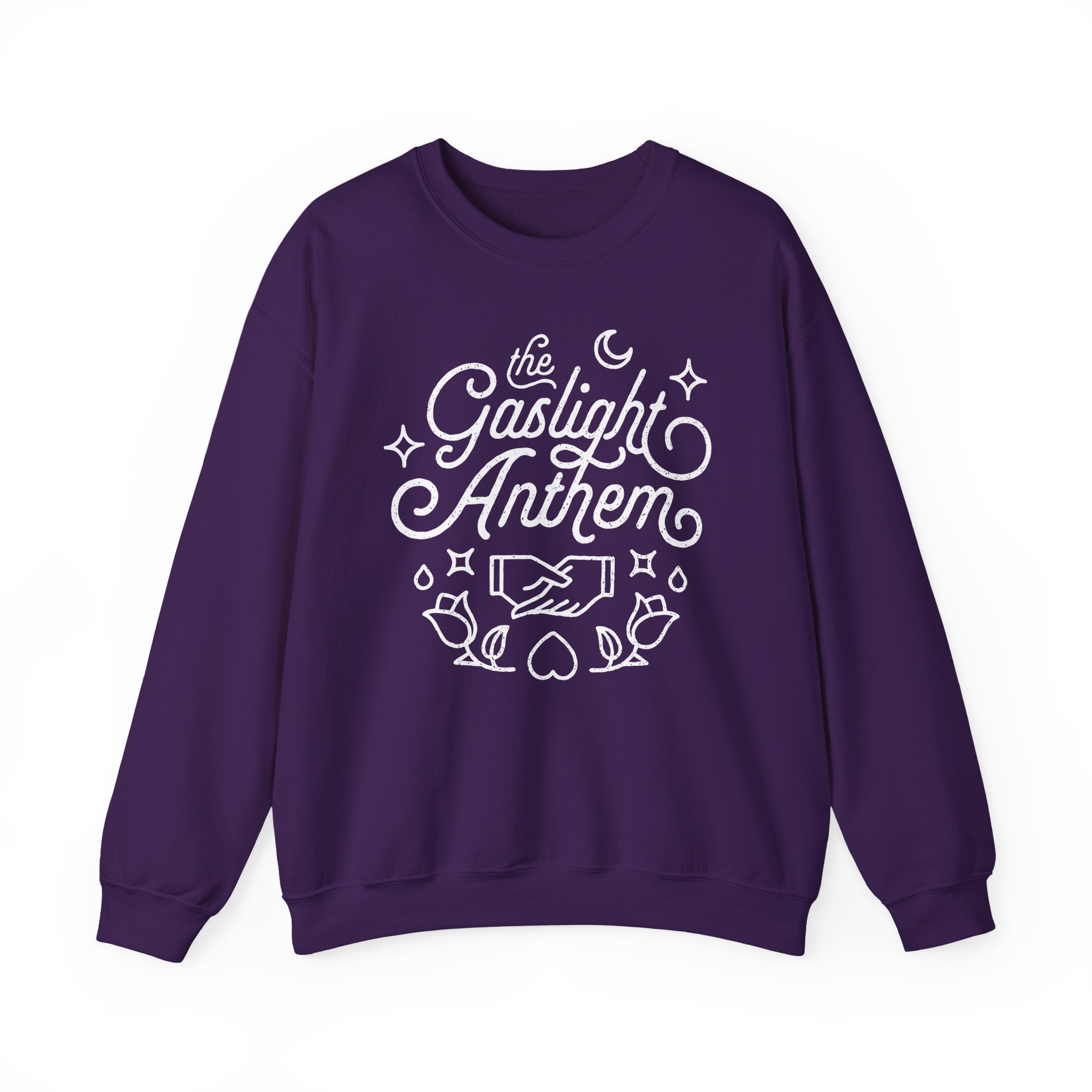 Gaslight Anthem Handshake Unisex Heavy Blendâ„¢ Crewneck Sweatshirt