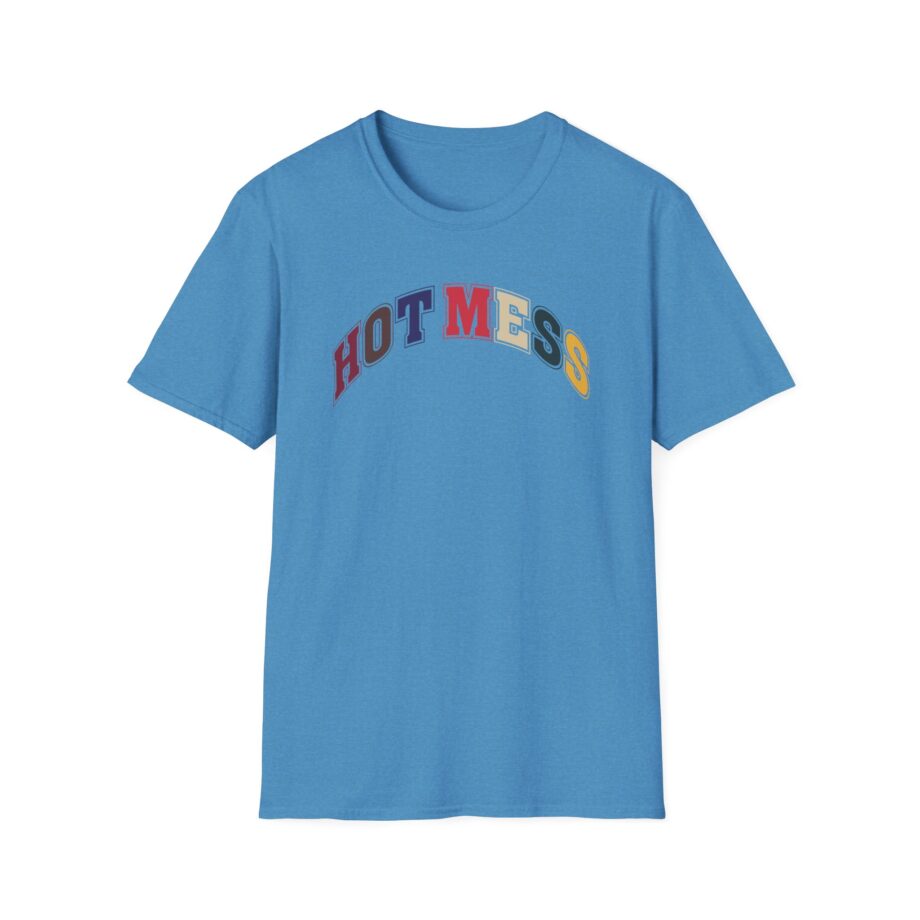 Alix Earle Hot Mess Varsity Unisex Softstyle T-Shirt
