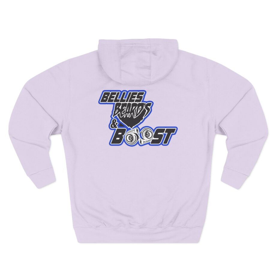 Cleetus Mcfarland Dr. Tuneemall’s Beards Three-Panel Fleece Hoodie