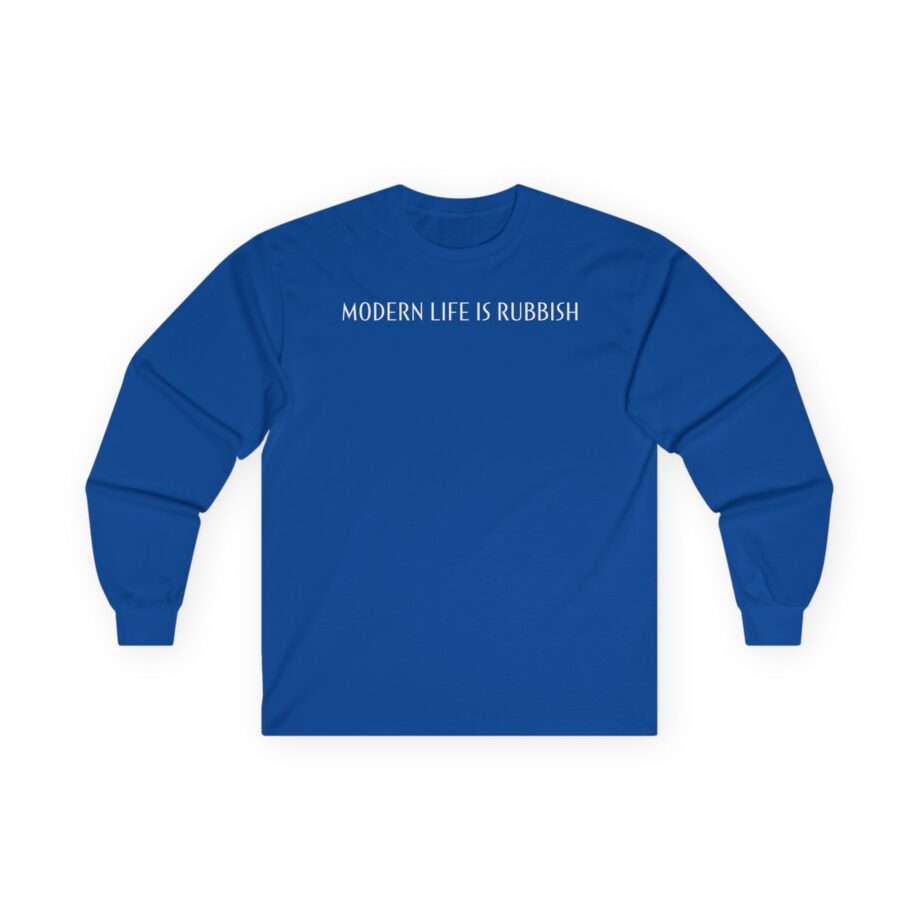 Blur Modern Life is Rubbish Unisex Ultra Cotton Long Sleeve Tee