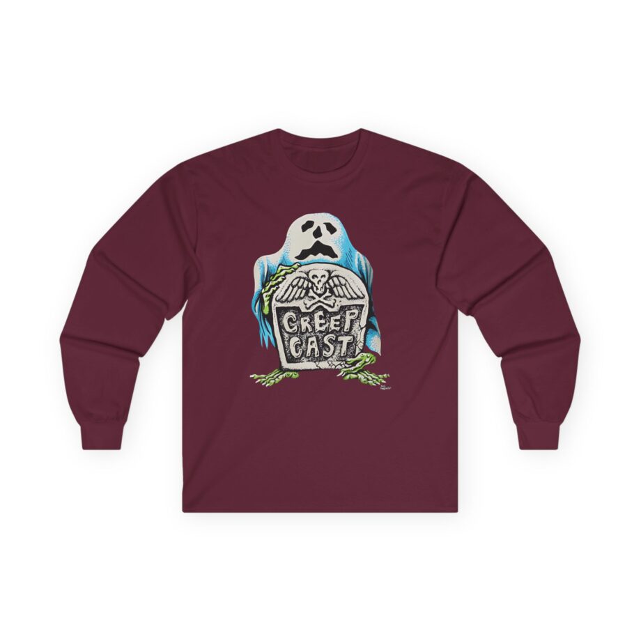 Creepcast Tombstone Unisex Ultra Cotton Long Sleeve Tee