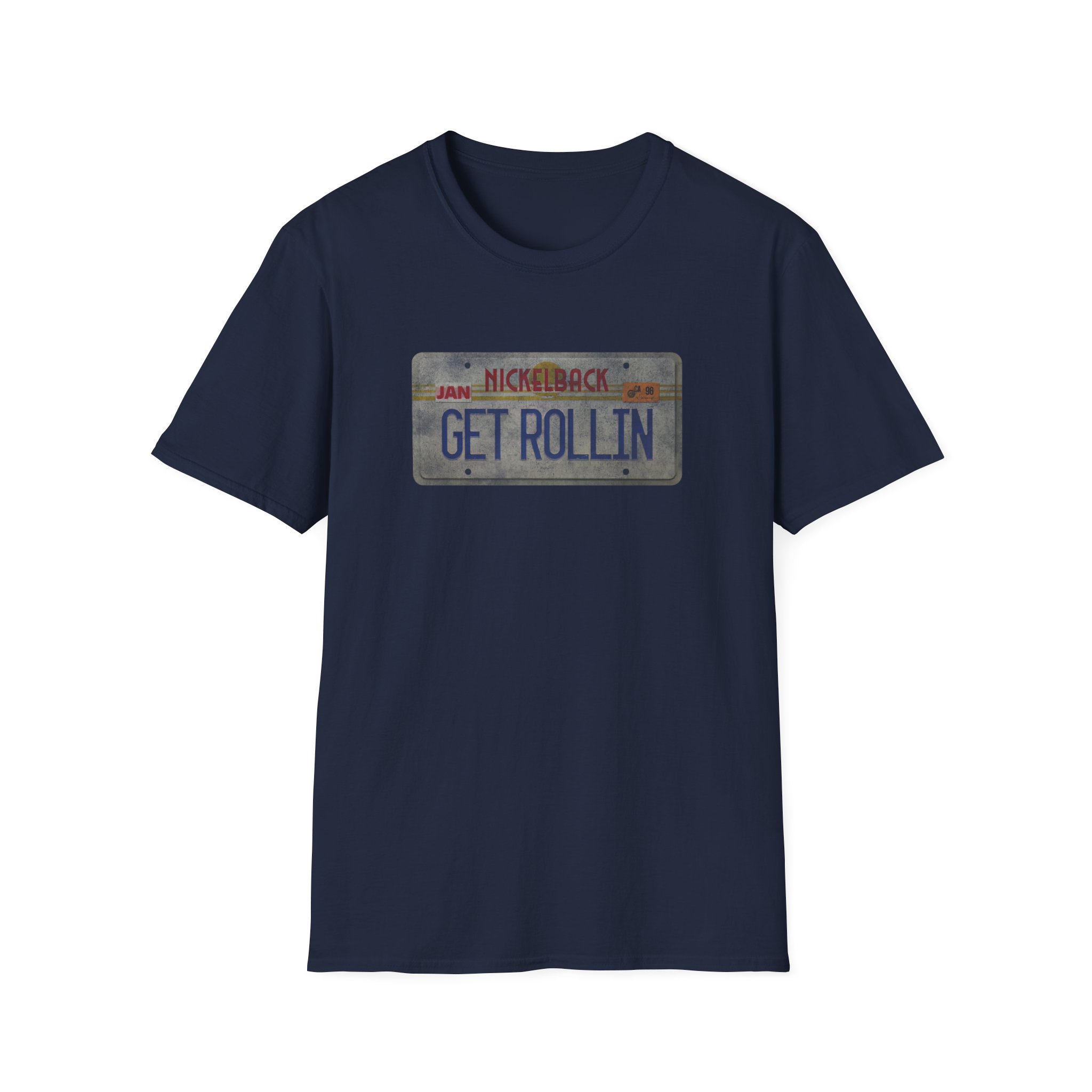 Nickelback Get Rollin Unisex Softstyle T-Shirt