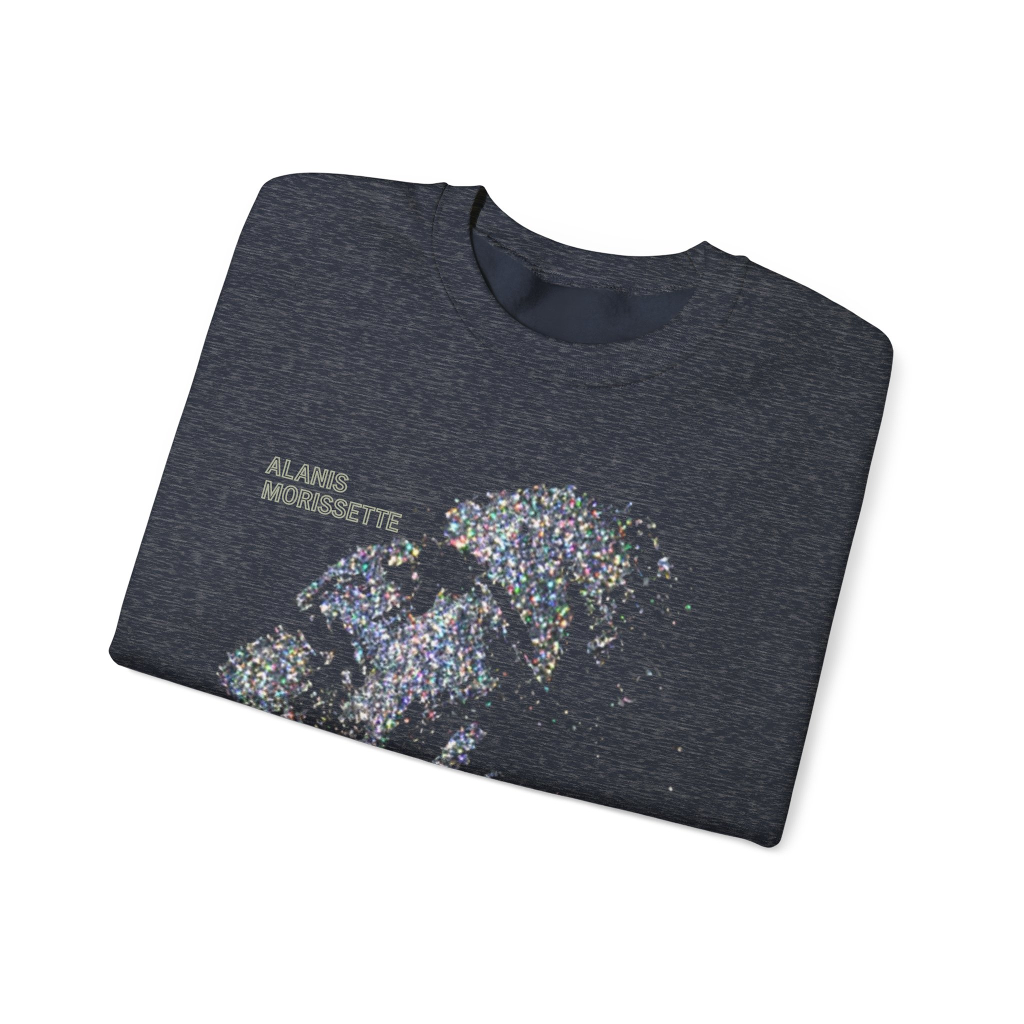Alanis Morissette Such Pretty Forks Glitter Unisex Heavy Blendâ„¢ Crewneck Sweatshirt