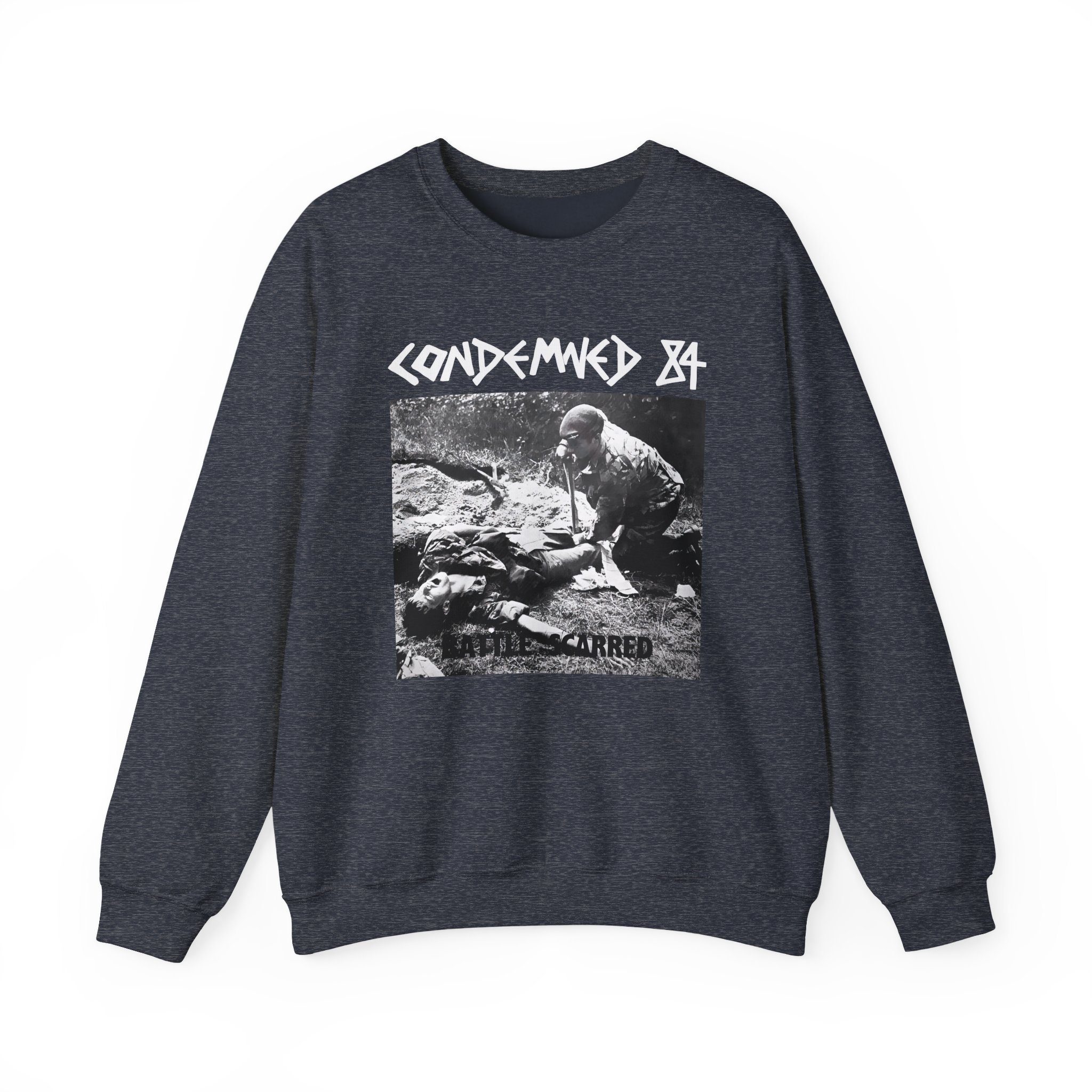 Combat 84 Condemned Unisex Heavy Blendâ„¢ Crewneck Sweatshirt