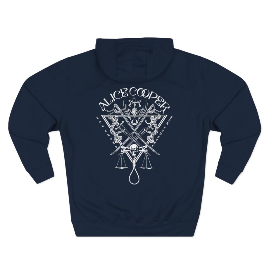 Alice Cooper Trial of Terror Three-Panel Fleece Hoodie