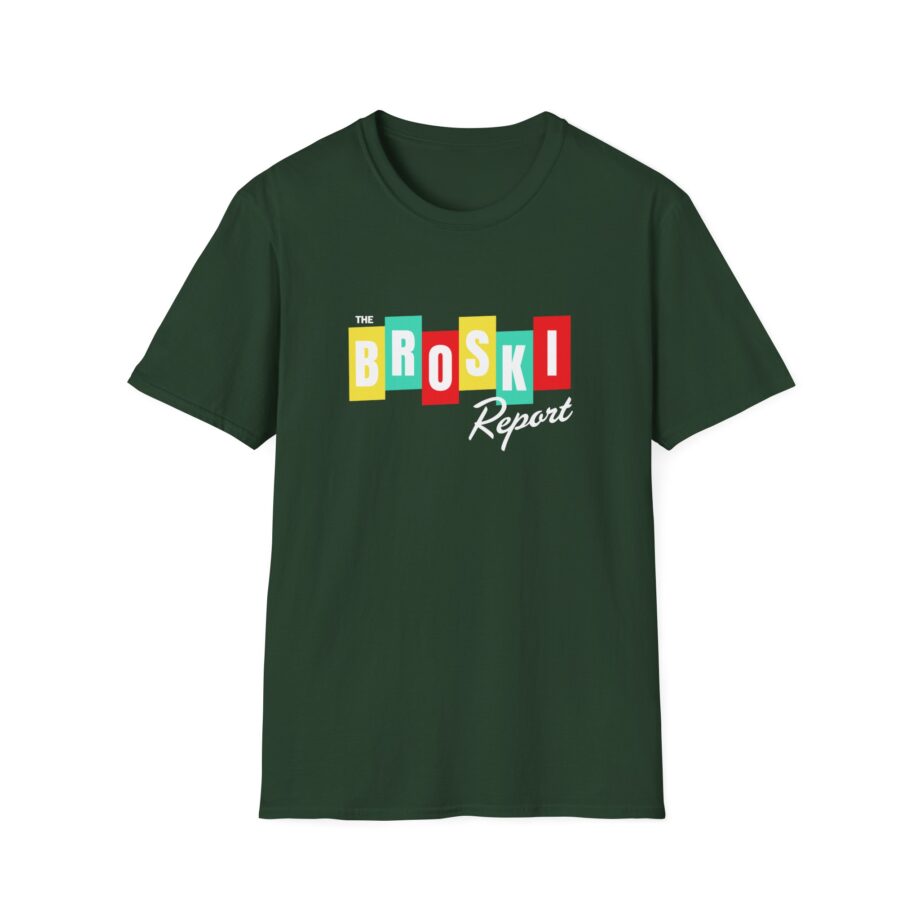 Broski Report National News Blast Unisex Softstyle T-Shirt