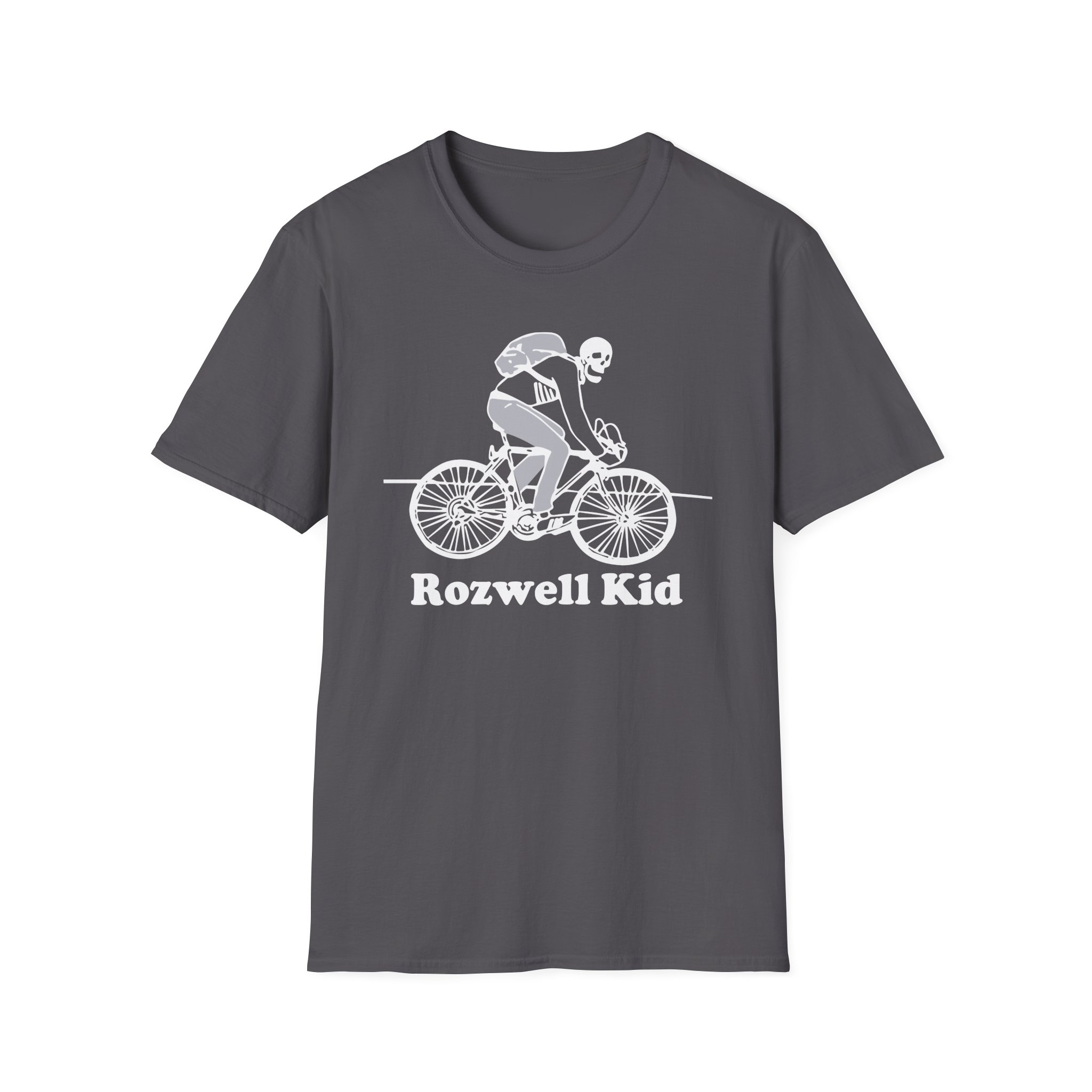 Rozwell Kid Bicycle Skeleton Unisex Softstyle T-Shirt